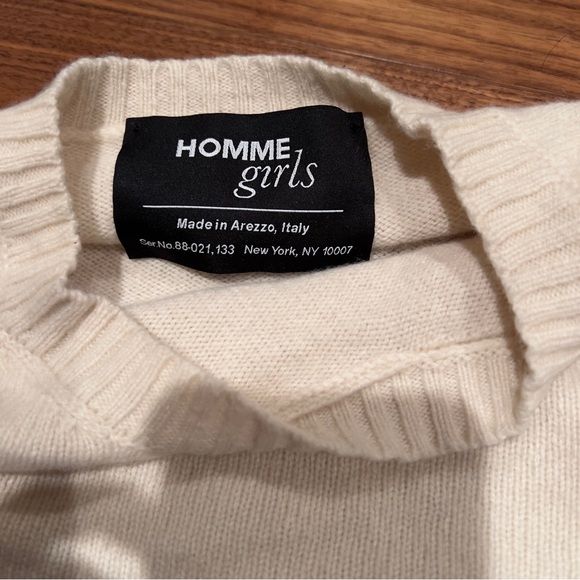 HommeGirls Cashmere blend sweater - Picture 3 of 6